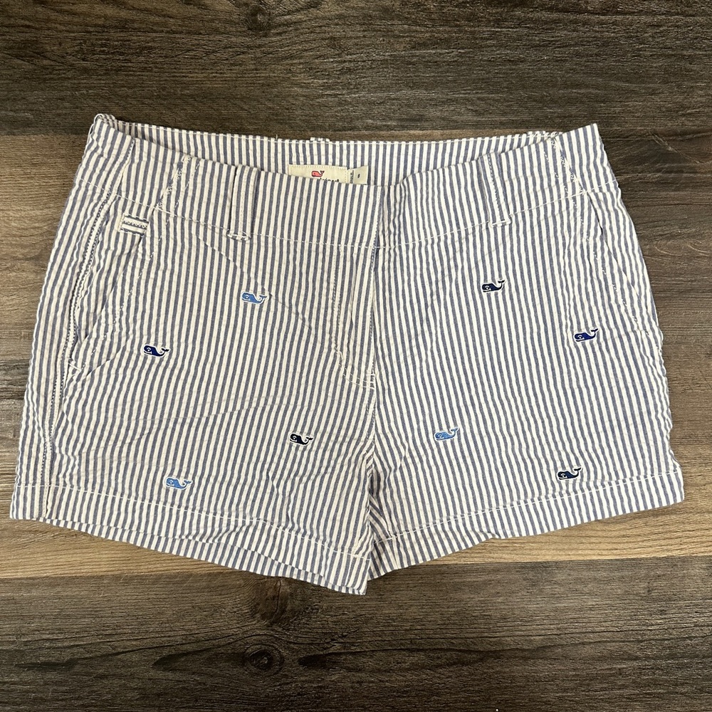 Pinstripe Vineyard Vines Shorts